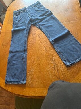 Levi's Men's Dark Blue Bootcut Jeans